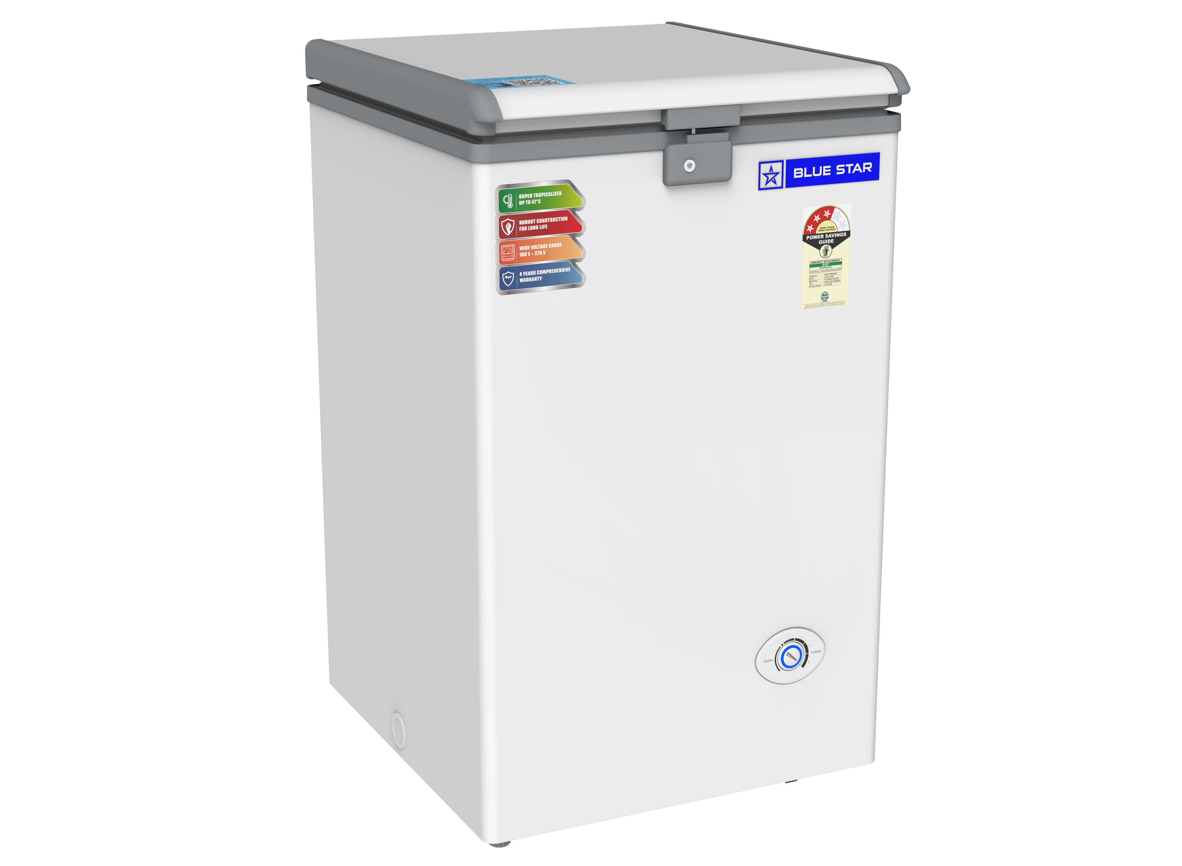 NEYW Series | Hard Top | Deep Freezer | 108 Litres | 3 Star