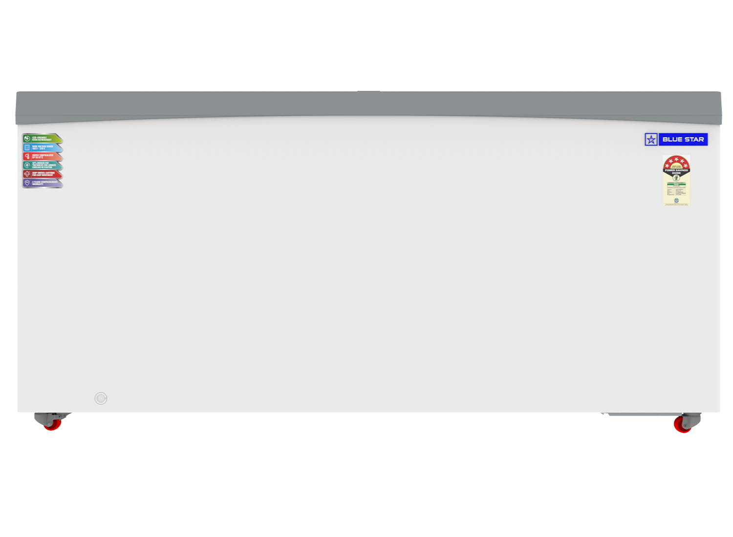 NP Series | Glass Top | Deep Freezer | 530 Litres | 5 Star