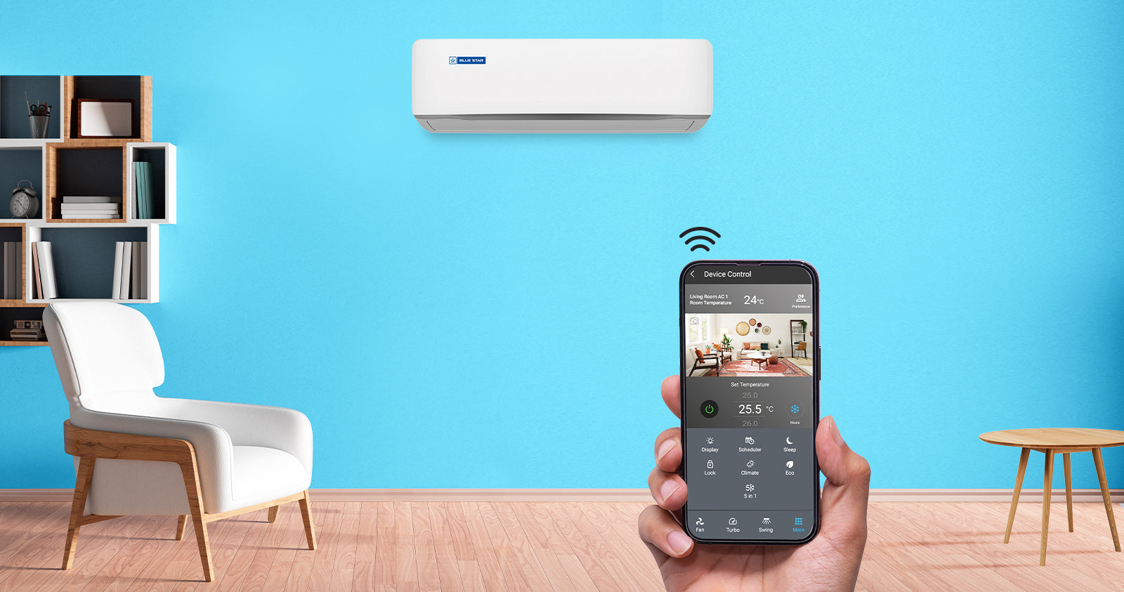 INVERTER AC | Z SMART WI-FI SERIES | 1.5 TON | 3 STAR | 2026 BEE