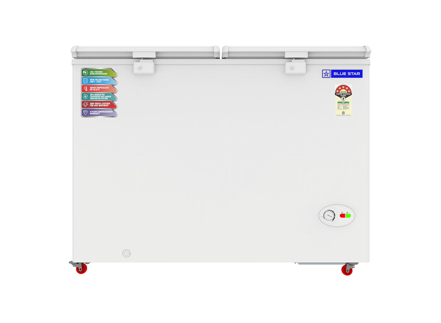 NEYW Series |Hard Top | Deep Freezer | 310 Litres | 5 Star