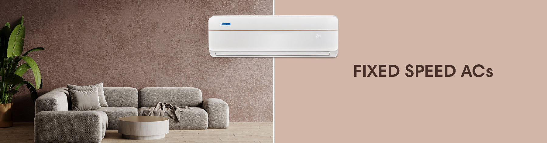 Fixed Speed Split ACs – Blue Star