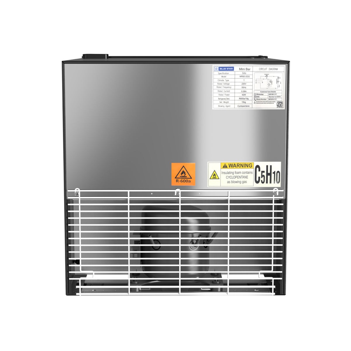 G SERIES - BLACK | MINI BAR | 45 LITRES | 2 STAR | 2026 BEE LABEL