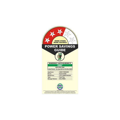 N Series | Hard Top | Deep Freezer | 108 Litres  | 3 Star | 2025 BEE LABEL
