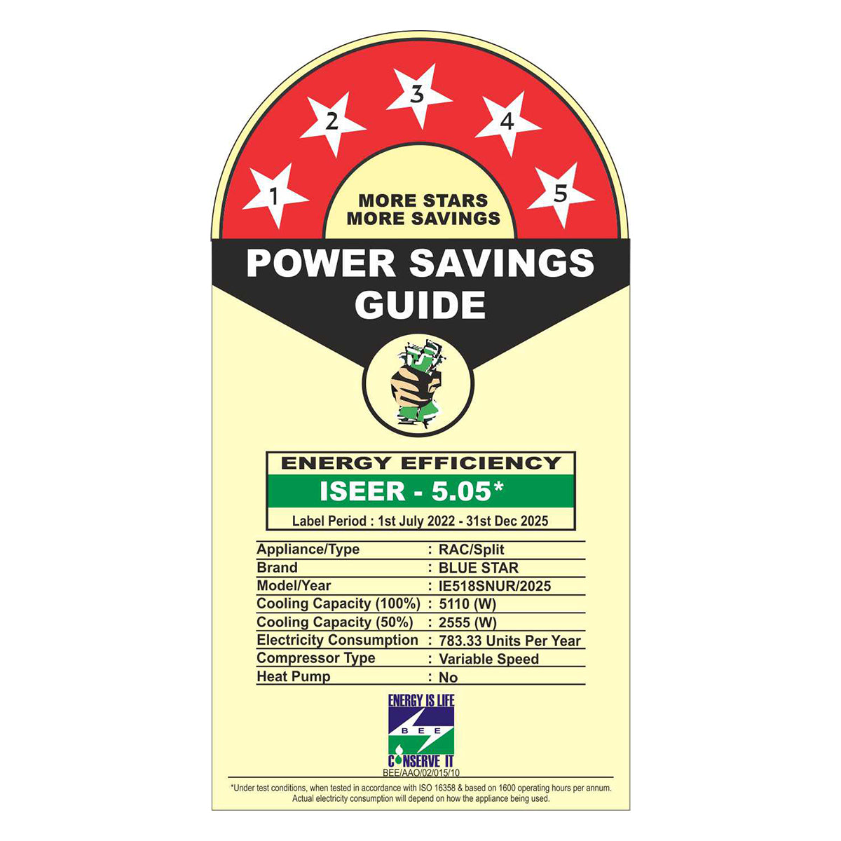 INVERTER AC |  ICONIA SERIES - MIDNIGHT SILVER |  5 STAR | 2025 BEE LABEL