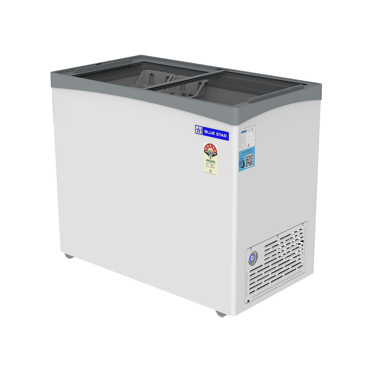 NP Series | Glass Top | Deep Freezer | 215 Litres | 5 Star | 2025 BEE LABEL