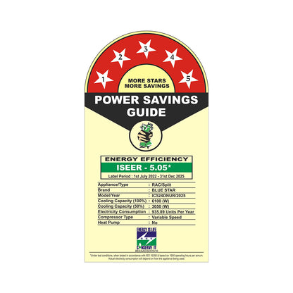 INVERTER AC | D SERIES | 2 TON |  5 STAR | 2025 BEE LABEL