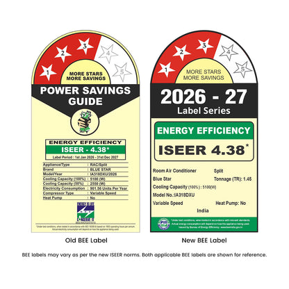 INVERTER AC | D SERIES | 1.5 TON | 3 STAR | 2026 BEE LABEL