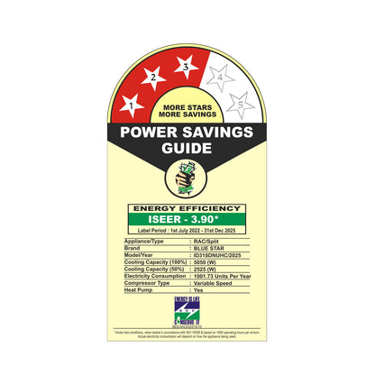 HOT & COLD INVERTER AC | D SERIES -2°C to 52°C |  1.5 TON |  3 STAR | 2025 BEE LABEL
