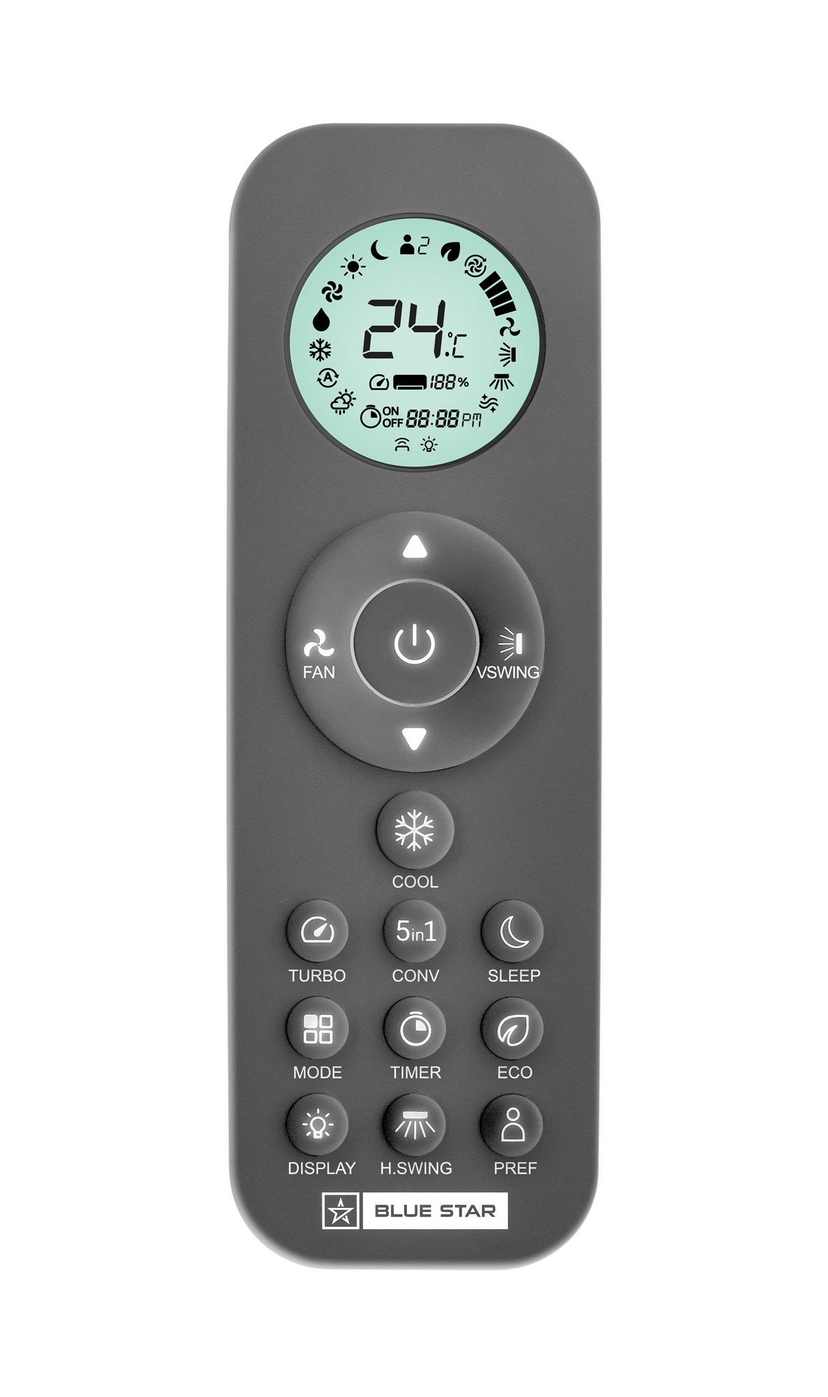 INVERTER AC |  ICONIA SERIES - MIDNIGHT SILVER |  5 STAR | 2025 BEE LABEL