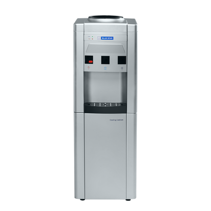 GA Series With Refrigerator-Grey | Floor Standing  |  Bottled Water Dispenser