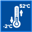 Temperature Range -2°C to 52°C Performance