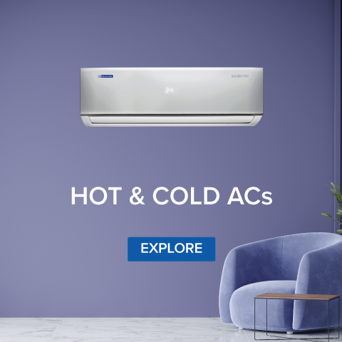 Blue star hot hot sale and cool ac